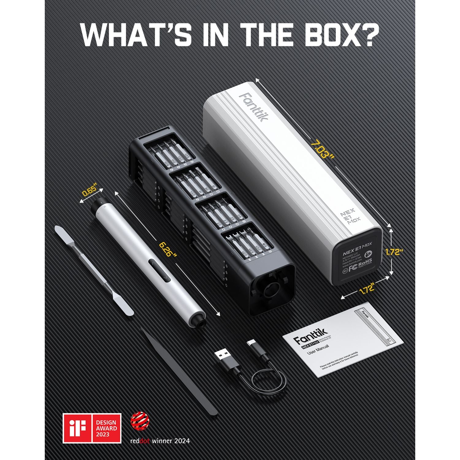 Fanttik E1 MAX Precision Electric Screwdriver