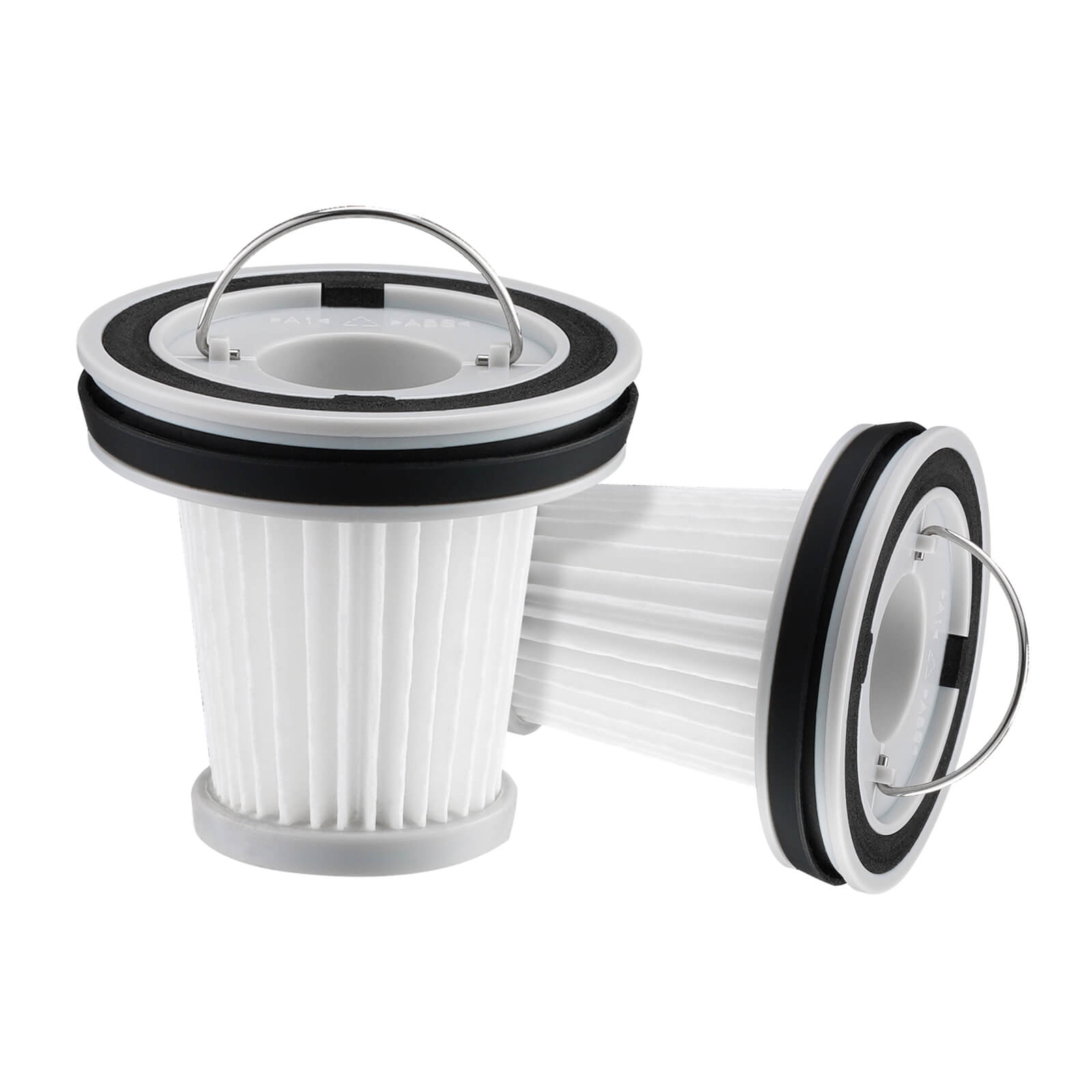 Fanttik 2-Pack Replacement HEPA Filter for V8 Mate Car Vacuum