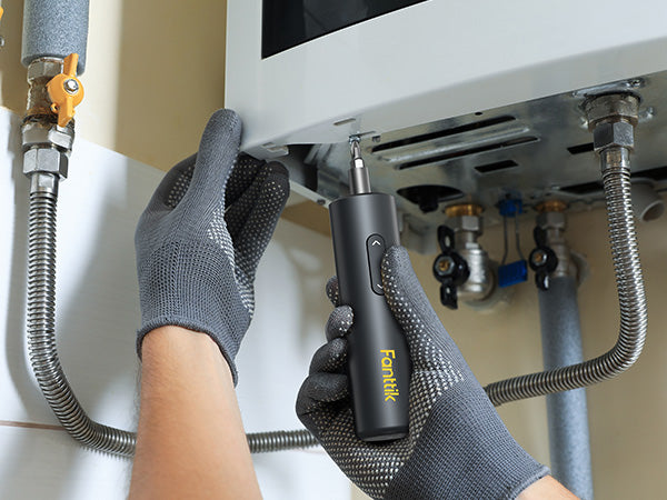 Fanttik NEX S1 Capsule 3.7V Cordless Screwdriver, Electric Screwdriver, Max 5 N.m, 320 RPM Motor, 5 Pcs Double-Ended Bits, Compact Design, LED Light, 1/4''Hex, Idea Tool for Furniture, Appliances