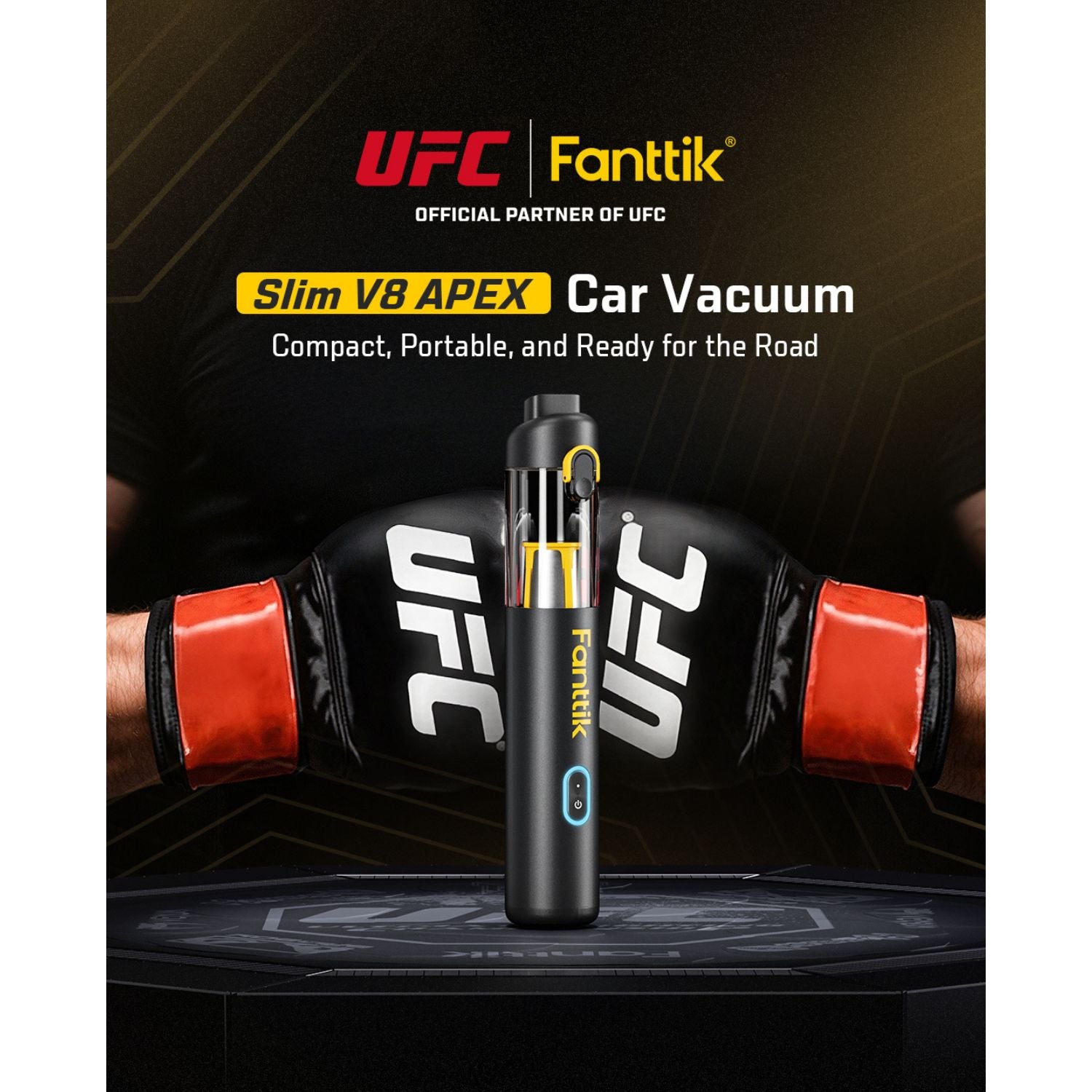 Fanttik Slim V8 Apex Car Vacuum RobustClean®