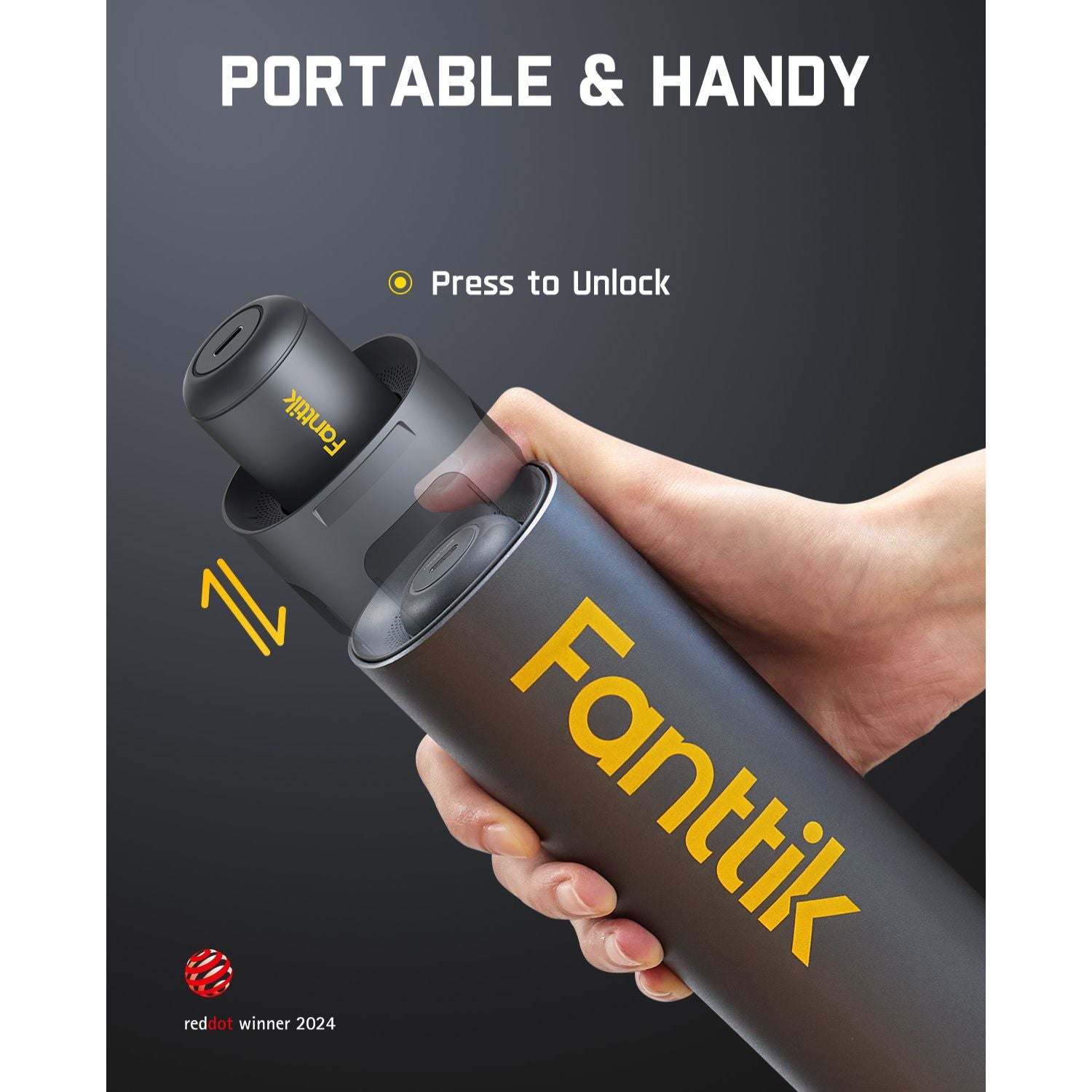 Fanttik S1 Pro 3.7V Electric Screwdriver, Power Screwdriver, 16 S2 Steel Bits, 3 Torque Settings, Max 6 N.m, 2000mAh Battery, LED Light, 1/4''Hex, Ideal Tool for Furniture, Gaming PC
