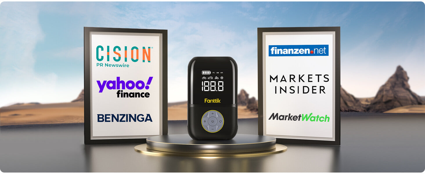 Fanttik X8 Portable Tire Inflator Black