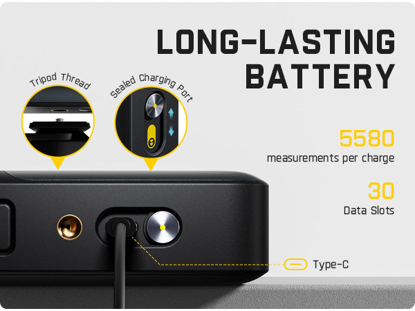 Fanttik A10 Pro 2-in-1 Digital Laser Tape Measure with HD IPS Color Display