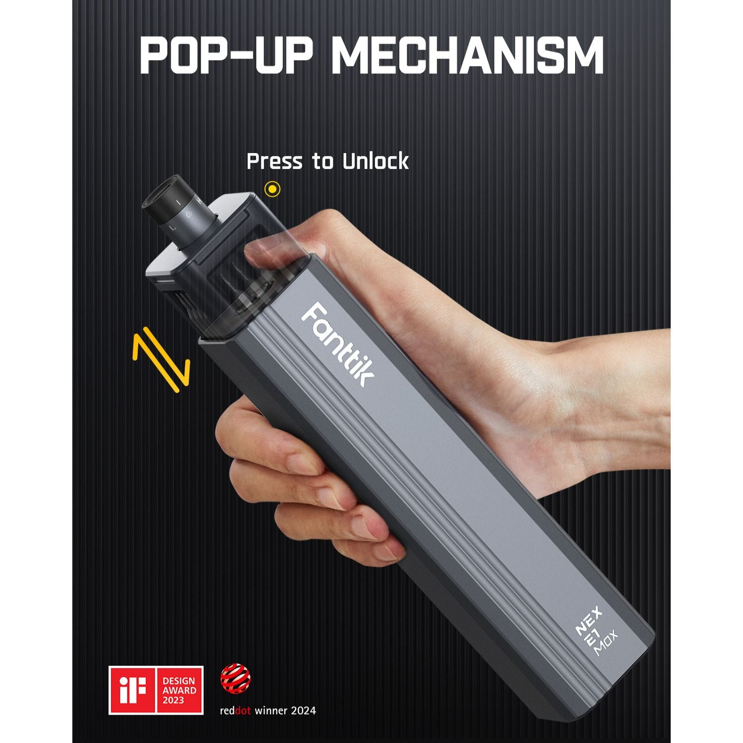 Fanttik E1 Max 3.7V Electric Screwdriver, Mini Precision Screwdriver Set, 50 Magnetic Bits, Magnetic Storage, 5/32‘’Hex, Repair Tool Kit for Electronics Phone Camera Laptop Watch 