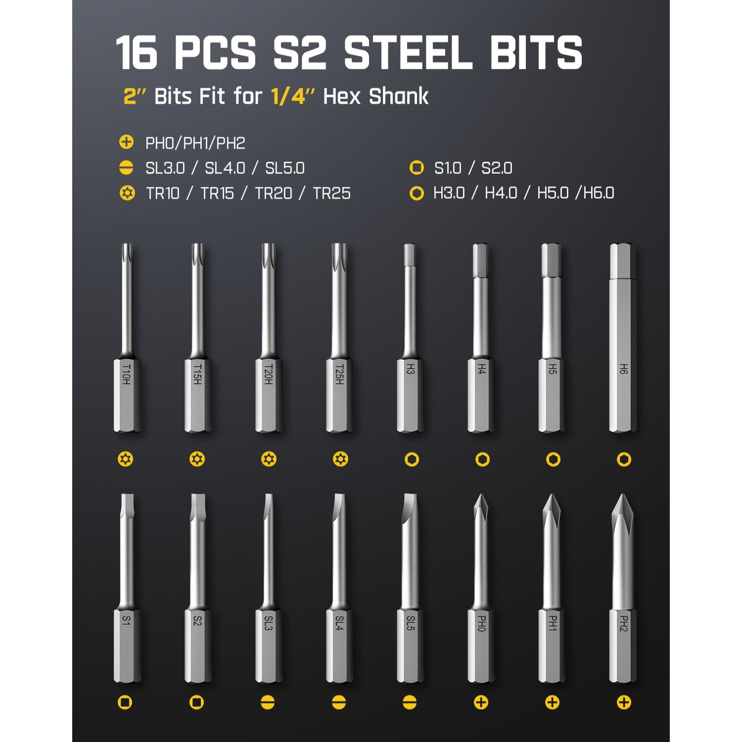 Fanttik S1 Pro 3.7V Electric Screwdriver, Power Screwdriver, 16 S2 Steel Bits, 3 Torque Settings, Max 6 N.m, 2000mAh Battery, LED Light, 1/4''Hex, Ideal Tool for Furniture, Gaming PC