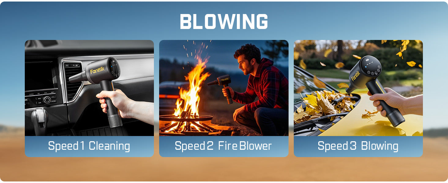 Fanttik X9 Classic Portable Tire Inflator, Jet-Inflate/Deflate Air Compressor with Light and Power Bank, 150PSI Cordless Air Pump for Car, Motorcycle, Bike, Ball, Air Mattress, Kayak, Swimming Ring