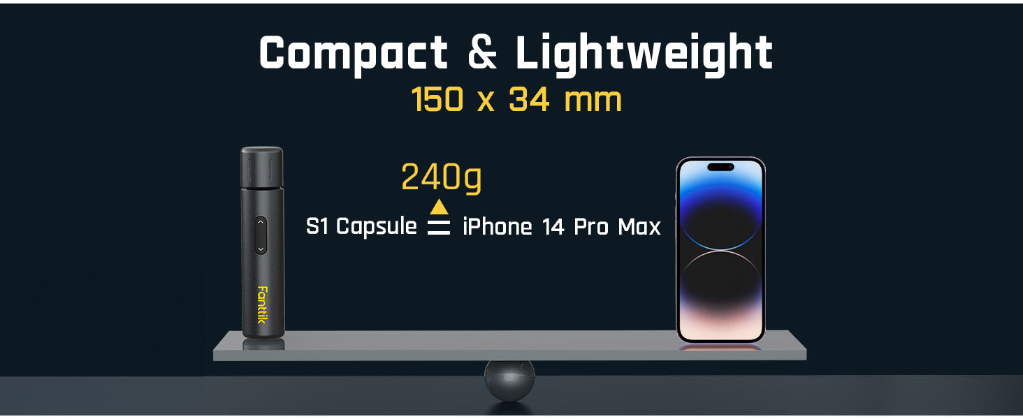 Fanttik NEX S1 Capsule 3.7V Cordless Screwdriver, Electric Screwdriver, Max 5 N.m, 320 RPM Motor, 5 Pcs Double-Ended Bits, Compact Design, LED Light, 1/4''Hex, Idea Tool for Furniture, Appliances