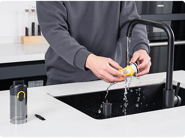 Fanttik Slim V10 Mix Cordless Car Vacuum, 4 in 1 Handheld Air Duster and Vacuum, Color Smart LED Display, 16kPa Powerful Suction, RobustClean Portable Mini Keyboard Vacuum for Car, Home, Office