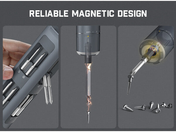 Fanttik NEX S1 Pro Cordless Power Screwdriver, Electric Screwdriver Set with 16 Bits