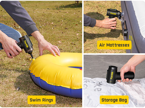 Fanttik Slim V10 Mix Cordless Car Vacuum, 4 in 1 Handheld Air Duster and Vacuum, Color Smart LED Display, 16kPa Powerful Suction, RobustClean Portable Mini Keyboard Vacuum for Car, Home, Office