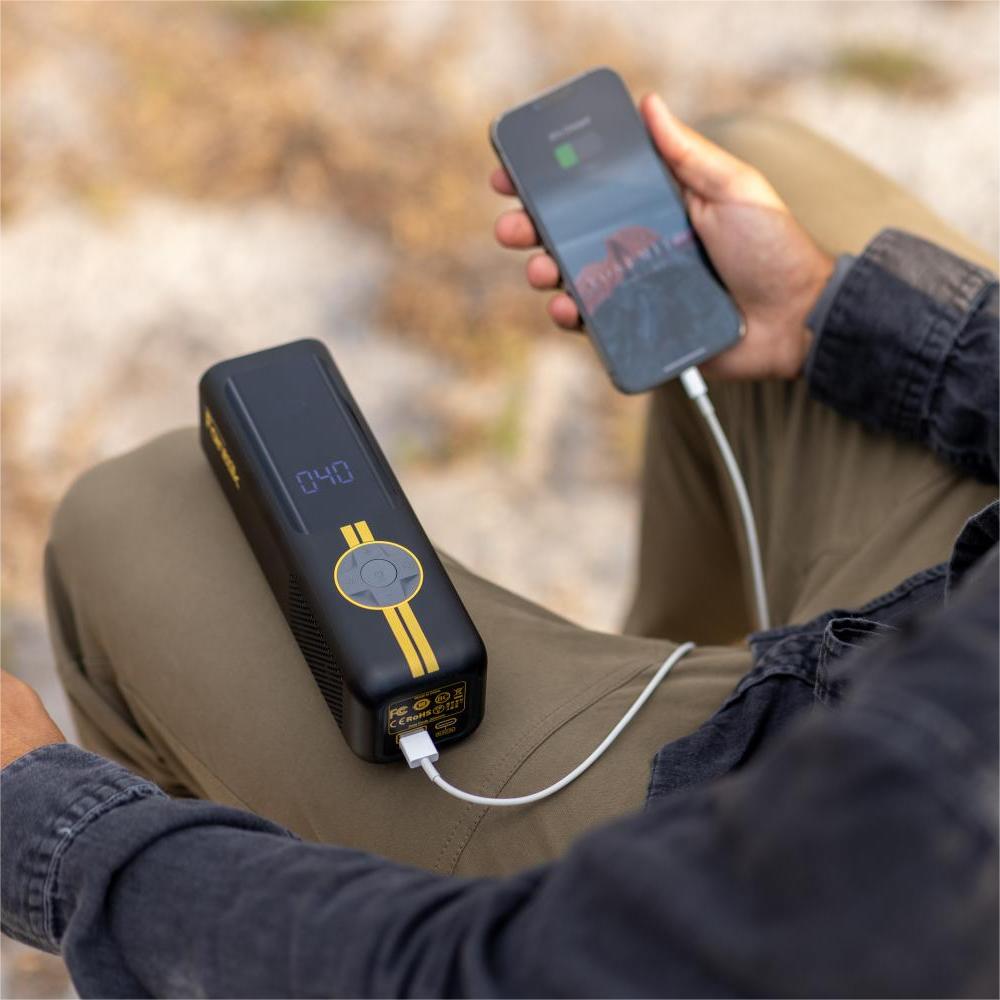 Fanttik X8 APEX™ Tire Inflator Portable Air Compressor, 2X Faster Inflation, 150PSI Cordless Tire Inflator with LCD Dual Screen, Suitable for MPV, Car, E-Bike, Motorcycle, For up to 26.3 Inch Tire