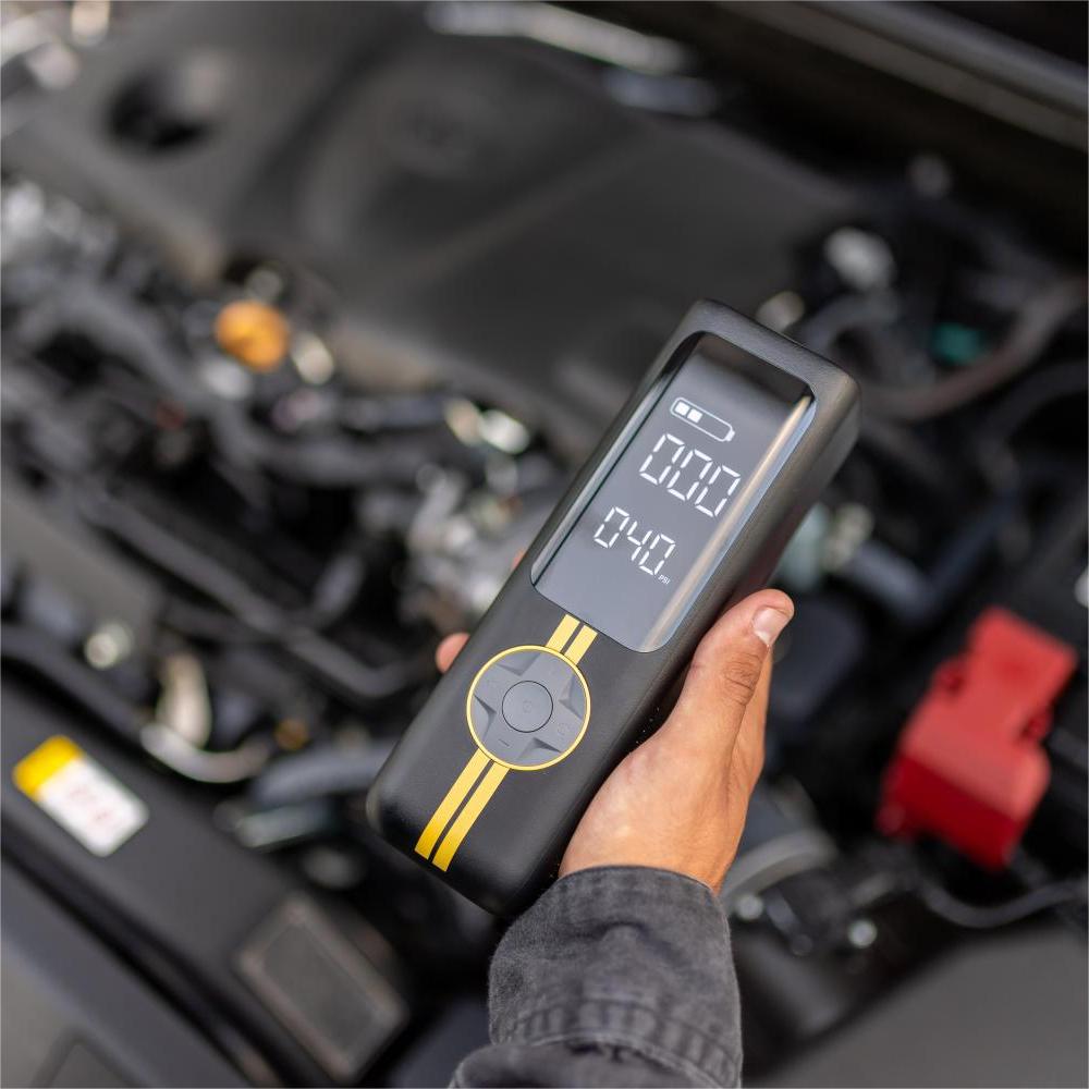 Fanttik X8 APEX™ Tire Inflator Portable Air Compressor, 2X Faster Inflation, 150PSI Cordless Tire Inflator with LCD Dual Screen, Suitable for MPV, Car, E-Bike, Motorcycle, For up to 26.3 Inch Tire